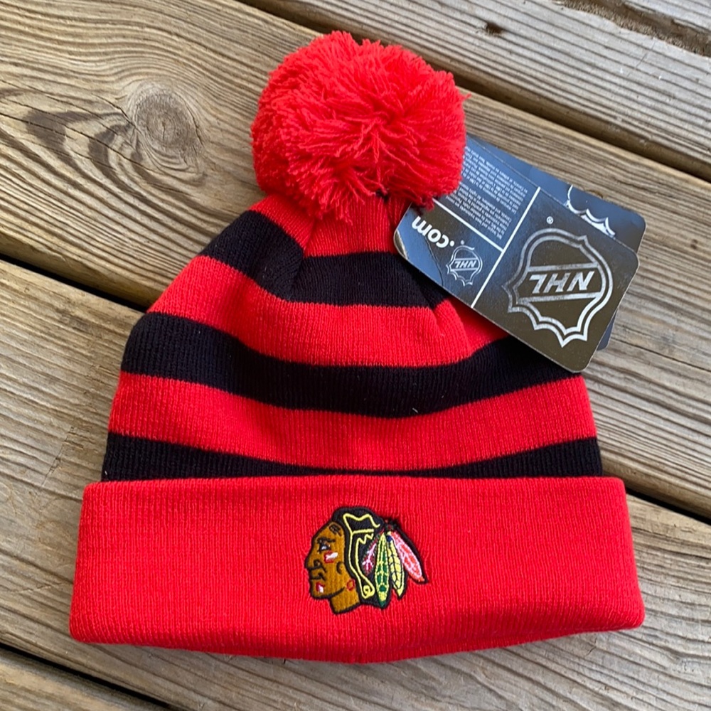 NHL Chicago Blackhawks Pom Hat